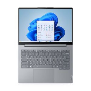 Лаптоп Lenovo ThinkBook 14 G8 Intel Core Ultra 7 255H (up to 5.1GHz, 24MB), 16GB DDR5-5600, 512GB SSD, 14" WUXGA (1920x1200) IPS AG, Integrated Graphics, 1080p&IR Cam, Backlit KB, 3 cell, WLAN, BT, FPR, DOS, 3Y CCI