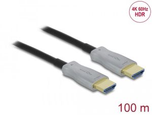 Оптичен кабел Delock, HDMI 4K, 60 Hz, 100 m