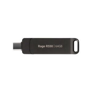 USB флаш памет Patriot Rage R550 64GB USB 3.2 Type-A Type-C (PE64GR550DSAD)