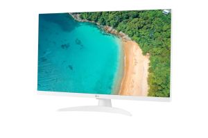 Монитор LG 27TQ615S-WZ, 27.0" IPS, Smart webOS, TV Tuner DVB-T2/C /S2, 1000:1, Mega DFC, 250cd, Full HD (1920 x 1080), Wi-Fi, LAN, AirPlay, HDMI, CI Slot, USB 2.0, Bluetooth, AI Sound, Speakers, White