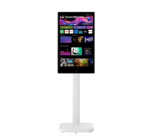 Монитор LG 32U889SA-W, 31.5" IPS, Smart webOS, Touch, Swind, 5ms GtG, 1000:1, 350cd/m2, UHD 4K (3840 x 2160), HDR 10, DCI-P3 95%, 3xUSB Type-C (PD 65W), 2xHDMI, Tilt , Height adjustment, Swivel, Pivot, AirPlay 2, Speacers 5W x 2, LG Switch, White