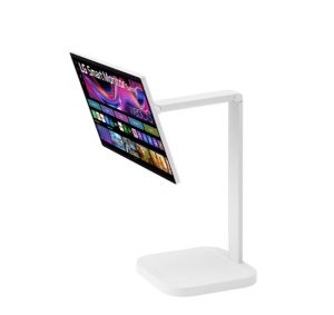 Монитор LG 32U889SA-W, 31.5" IPS, Smart webOS, Touch, Swind, 5ms GtG, 1000:1, 350cd/m2, UHD 4K (3840 x 2160), HDR 10, DCI-P3 95%, 3xUSB Type-C (PD 65W), 2xHDMI, Tilt , Height adjustment, Swivel, Pivot, AirPlay 2, Speacers 5W x 2, LG Switch, White