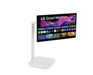 Монитор LG 32U889SA-W, 31.5" IPS, Smart webOS, Touch, Swind, 5ms GtG, 1000:1, 350cd/m2, UHD 4K (3840 x 2160), HDR 10, DCI-P3 95%, 3xUSB Type-C (PD 65W), 2xHDMI, Tilt , Height adjustment, Swivel, Pivot, AirPlay 2, Speacers 5W x 2, LG Switch, White