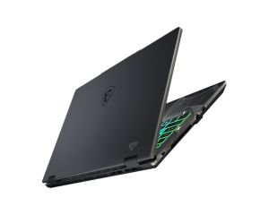 Лаптоп MSI Cyborg A15 AI B2HWFKG, AMD Ryzen 7 260 (8C/16T, 24MB, up to 5.1 GHz), NVIDIA GeForce RTX 5060 8GB GDDR7 572 AI TOPS, 15.6" FHD (1920x1080) 144Hz, IPS-Level, 16GB DDR5 2x8 5600MHz, 512GB SSD Gen4x4, WiFi 6E, BT5.3, 4 Zone RGB Kbd, NO OS, 2.1kg