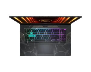 Лаптоп MSI Cyborg 17 B13WEKG, i5-13420H (8C/12T, up to 4.60GHz, 12 MB), GeForce RTX 5050 8GB GDDR7 440 AI TOPS, 17.3" FHD (1920x1080), 144Hz, IPS-Level, 16GB DDR5 5200MHz, 512GB PCIe Gen4x4 SSD, WiFi 6E, BT 5.3, 4 Zone RGB Kbd, NO OS, 55.2Whr, 2.5kg