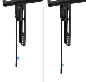 Стойка Neomounts Level-750 Heavy duty wall mount 43-98", max 125kg, tilt, lockable