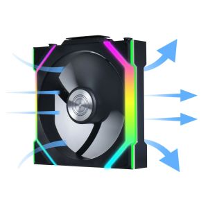 Вентилатори 3бр Lian Li UNI FAN SL Wireless ARGB PWM - 120 mm Черен + Контролер