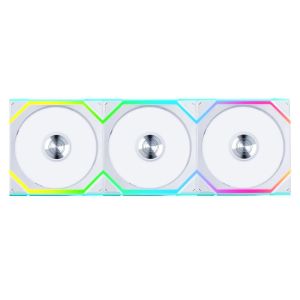 Вентилатори 3бр Lian Li UNI FAN SL Wireless ARGB PWM - 120 mm Бели + Контролер