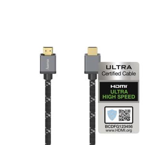 HAMA Кабел Ultra High Speed HDMI - HDMI, 8K, 5.0 м, сертифициран