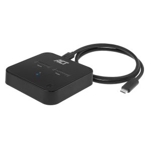 Двойна SSD докинг станция, ACT M.2 NVMe/PCIe за клониране, USB-C 3.2 Gen2, 10 Gbps