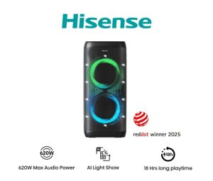 Аудио система Hisense Party  Thunder, 620W, BT, 18h play, Black
