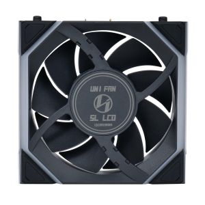 Lian Li UNI FAN SL Wireless LCD ARGB PWM Fan - 120 mm Black