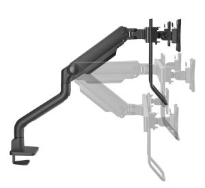 Стойка за два монитора NEOMOUNTS BY NEWSTAR NEXT One за 2 монитора 17-32" газов амортисьор (DS75S-950BL2)