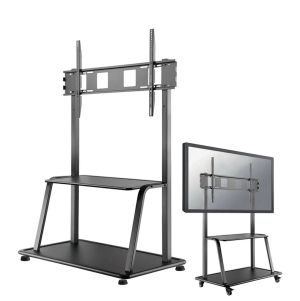 Стойка Neomounts Mobile Flat Screen Floor Stand (stand+trolley) (height: 137-162 cm) box 1&2