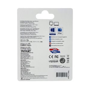 USB флаш памет Patriot Supersonic Rage Lite 128GB USB 3.2 Gen 1 (PEF128GRLB32U)
