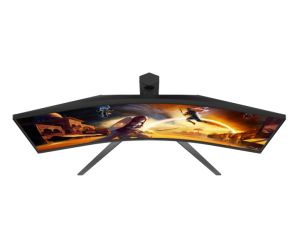 Монитор AOC CU34G4Z, 34" Curved 1500R, VA, WLED, 3440x1440@240Hz, 1ms GtG, 0.3ms MPRT, 450cd m/2, 2500:1, 80M:1 DCR, Adaptive Sync, FlickerFree, Low Blue Light, Tilt, Height Adjust, Pivot, Swivel, 2xHDMI, DP, USB hub