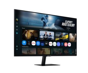 Монитор Samsung LS32FM700 32" VA LED, SMART 3840x2160  3xUSB 2.0, 2xHDMI 1.4, Wi-Fi 5, Bluetooth, Speakers, Black