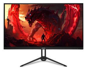 Монитор Acer Nitro KG273UW2bmiippx, 27'' IPS, QHD (2560x1440), ZeroFrame, FreeSync Premium, 240Hz (DP)/144Hz (HDMI), 0.5ms/1ms, 100M:1, 250 nits, HDR10, 99% sRGB, 2x HDMI 2.0, 2xDP 1.4, Audio Out, Speakers, Tilt, VESA, Black