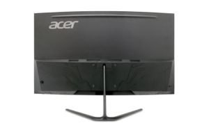 Монитор Acer Nitro ED320QUS3bmiipx, 31.5'' Curved QHD (2560x1440), VA, 180Hz, 100M:1, 250 nits, 5ms(GTG)/1ms (VRB), FreeSync, 2xHDMI, 1xDP, Audio Out, BlueLightShield, Speakers, Tilt, VESA, Energy Class F, Black, 2Y