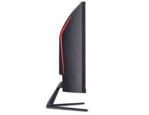 Монитор Acer Nitro ED340CURW0bmiipx, 34'' VA, WQHD (3440x1440), Curved 1500R, ZeroFrame, FreeSync Premium, 240Hz, 1ms, 100M:1, 250 nits, HDR10, 99% sRGB, 2x HDMI 2.1, 1x DP 1.4, Audio Out, 2x2W Speakers, Tilt, VESA, Black