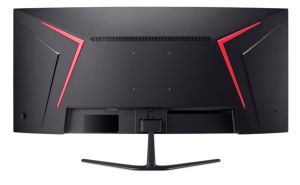 Монитор Acer Nitro ED340CURW0bmiipx, 34'' VA, WQHD (3440x1440), Curved 1500R, ZeroFrame, FreeSync Premium, 240Hz, 1ms, 100M:1, 250 nits, HDR10, 99% sRGB, 2x HDMI 2.1, 1x DP 1.4, Audio Out, 2x2W Speakers, Tilt, VESA, Black
