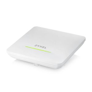 Аксес-пойнт ZyXEL NWA50BEPRO, BE6500, (2.4GHz: 2x2:2, 5GHz or 6GHz: 2x2:2) MU-MIMO, Dual Radio 2.4 and 5 or 6GHz, 1 x 2.5G LAN Ports, PoE+ (802.3at), Standalone/Nebula Cloud Including Power Adapter
