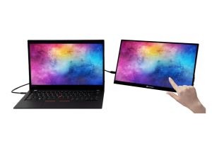 Портативен монитор Verbatim PMT 14" Full HD IPS Touch 60Hz (49591)