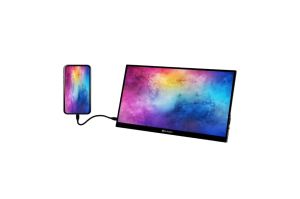 Портативен монитор Verbatim PMT 14" Full HD IPS Touch 60Hz (49591)