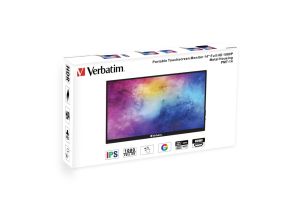 Портативен монитор Verbatim PMT 14" Full HD IPS Touch 60Hz (49591)