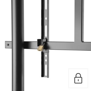 HAMA Метална стойка за TV, Trolley, 254 см (100"), 220875