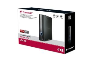 Външен твърд диск Transcend StoreJet 35T3 4TB 3.5" USB 3.1 Gen 1 (TS4TSJ35T3)
