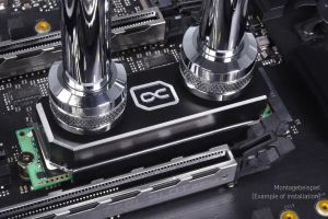 Охладител за SSD Alphacool HDX Apex Acetal M.2 2280 SSD Cooler