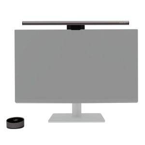 Лампа за четене за монитор BenQ ScreenBar Halo 2 - Тъмно сива