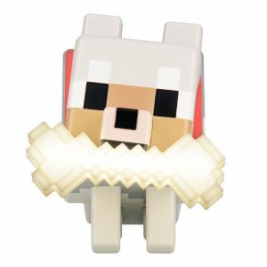 Лампа Paladone Glo Buddies: Minecraft - Wolf Light, PP14761MCF