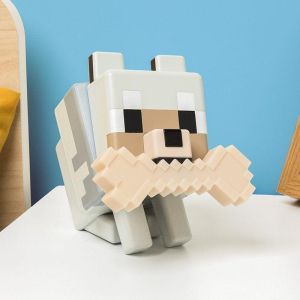 Лампа Paladone Glo Buddies: Minecraft - Wolf Light, PP14761MCF