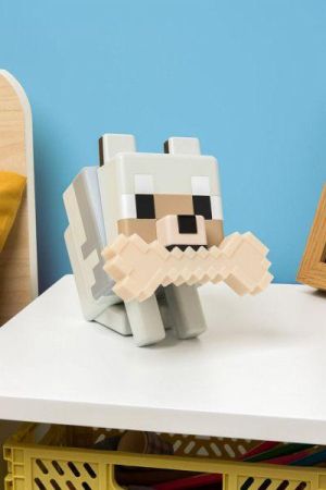 Лампа Paladone Glo Buddies: Minecraft - Wolf Light, PP14761MCF