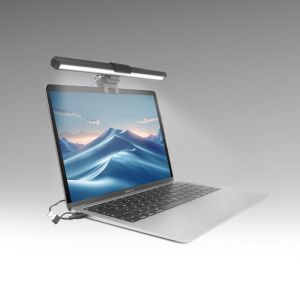 ACT LED лампа за лаптоп с регулируема яркост и щипка, USB захранване