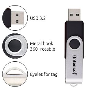 Intenso USB Flash Drive 3.2 32GB Office Line