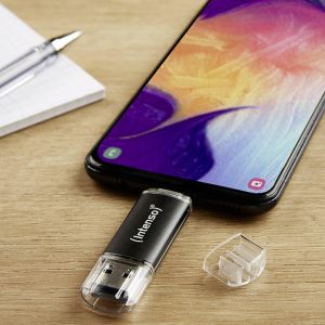 USB флаш памет Intenso Twist Line 64GB USB 3.2 Gen 1 USB-C USB-A (3539490)