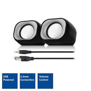 Аудио система ACT 2.0 6W 3.5mm USB (EM3513)