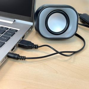 Аудио система ACT 2.0 6W 3.5mm USB (EM3513)