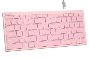 Безжична клавиатура A4Tech Fstyler BG/US безжична Bluetooth/2.4GHz