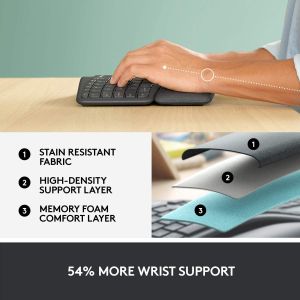 Безжична клавиатура Logitech ERGO K860 US безжична Bluetooth/USB (920-010108)