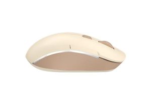 Мишка A4tech FB26CS Air2 Cafe Latte, Dual mode, 2000dpi, Li-Ion батерия, безшумна, Безжична