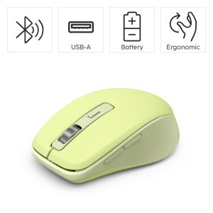HAMA Безжична мишка „WM-450“, 2.4 GHz / Bluetooth, 7 бутона