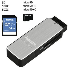 Четец за карти HAMA, USB 3.0, 123900