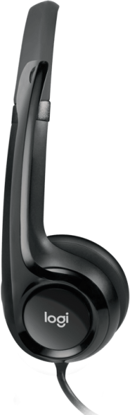 Слушалки с микрофон Logitech H390 на ушите USB-A (981-000406)
