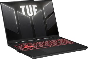 Лаптоп ASUS TUF Gaming A16 2024 FA607NUQ-RL014 - 16" IPS FullHD+, AMD Ryzen 7 170, 16GB DDR5, 512 GB SSD, RTX 4050 6GB GDDR6