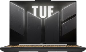 Лаптоп ASUS TUF Gaming F16 FX607VJR-TU307 - 16" IPS FullHD+, Intel Core 7 230H, 16GB DDR5, 512 GB SSD, RTX 3050 6GB GDDR6