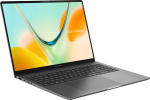 Лаптоп ASUS Vivobook S16 S5608QA-MB234W - 16.0"  IPS Full HD+, Qualcomm Snapdragon X X1-26-101, 16GB LPDDR5X, 256GB SSD - Win11 Home